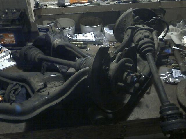Ford Sapphire Rear Parts - Very Dirty