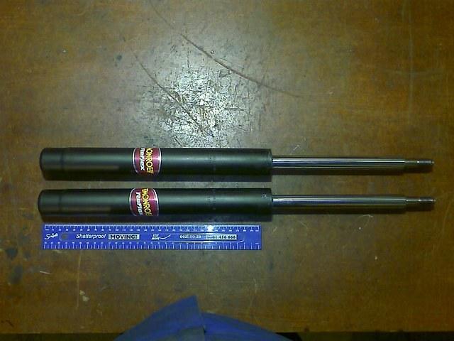 GolfMK1 Gas Shocks